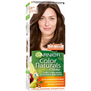 Фарба для волосся Garnier Color Naturals 4 1/2 Темний шоколад 110 мл (3600540999153) зображення 1
