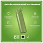 Пляшка для води ION8 OneTouch Stainless Steel 600 мл Khaki Green (I8SS600KGRE) - зменшене зображення 4