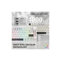Клавиатура Attack Shark X86 RGB Wireless/Bluetooth/USB UA Starlight White (X86SW_AS) - уменьшенное изображение 7