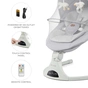 Крісло-гойдалка Kinderkraft Tulsy Gray (5902533926510) - зменшене зображення 2