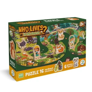Пазл DoDo Хто живе в лісі? (300608) picture 1