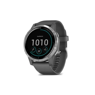 Смарт-годинник Garmin vivoactive 4, Shadow Grey with Silver Hardware, GPS navy (010-02174-03) зображення 1