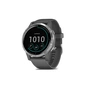 Смарт-годинник Garmin vivoactive 4, Shadow Grey with Silver Hardware, GPS navy (010-02174-03) - зменшене зображення 1