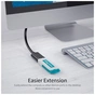 Дата кабель USB 3.0 AM/AF 1.0m Essager (EXCAM-YT01) - уменьшенное изображение 6