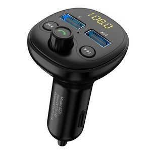 FM-трансмітер SkyDolphin SZ20 Black (SDFMT-000027) зображення 1