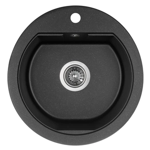 Мийка кухонна GRANADO LUGO black shine (gr2801) зображення 1