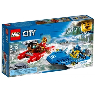 Конструктор LEGO City Втеча бурхливою рікою 126 деталей (60176) зображення 1
