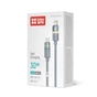 Дата кабель USB-C to Lightning 1.0m PD30W warm light gray ColorWay (CW-CBPDCL092-GR) - зменшене зображення 5