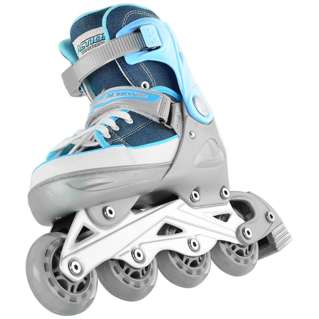 Роликові ковзани Action Kire Блакитні 37-40 (PW-126B-13-2BLUE/37-40) - picture 5