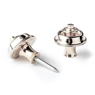 Стреплок для ременя Jim Dunlop Straplok Strap Retainers Original - Nickel (SLS1101N) зображення 1