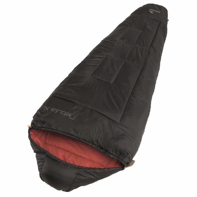 Спальний мішок Easy Camp Nebula XL/0°C Black (Right) (928333) - зображення 1