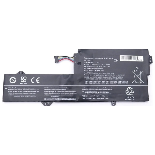Акумулятор до ноутбука Lenovo IdeaPad 320s-13 L17C3P61, 3166mAh (36Wh), 3cell, 11.52V, Li-ion (A47719) - изображение 1