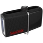 USB флеш накопичувач SanDisk 128GB Ultra Dual Drive OTG Black USB 3.0 (SDDD2-128G-G46) - зменшене зображення 2