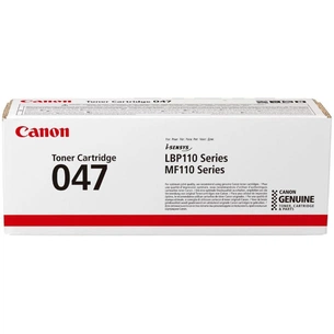 Картридж Canon 047 Black 1.6К (2164C002) зображення 1