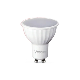 Лампочка Vestum MR16 6W 3000K 220V GU10 (1-VS-1505) зображення 1