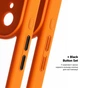 Чохол до мобільного телефона Armorstandart Unit-C MagCase Apple iPhone 17 Pro Orange + Black Button Set (ARM90588) - зменшене зображення 5