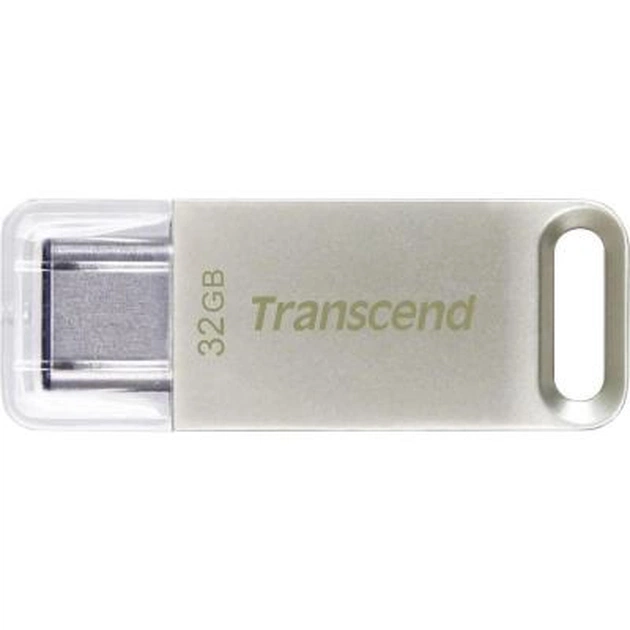 USB флеш накопичувач Transcend 32GB JetFlash 850 Silver USB 3.1 (TS32GJF850S) - зображення 1