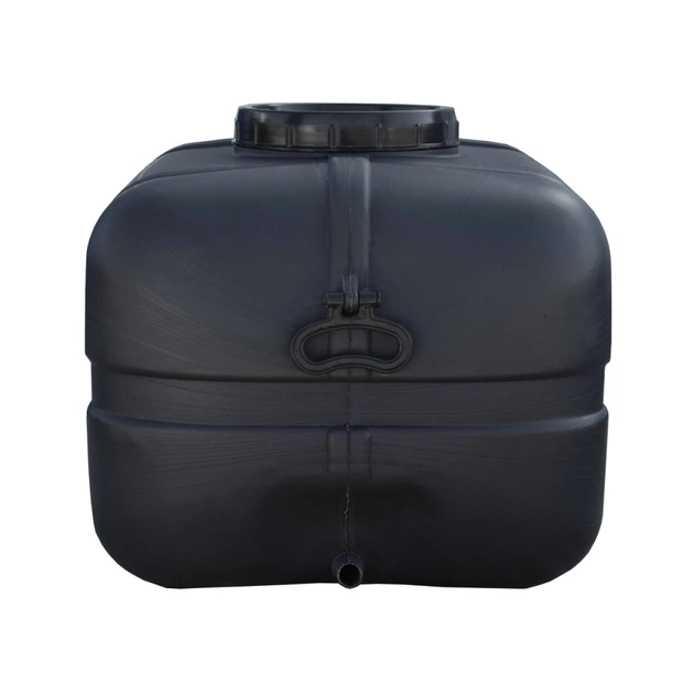 Ємність для води Пласт Бак квадратна не харчова 100 л прямокутна чорна видувна (5704) - picture 3