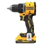 Шуруповерт DeWALT XR Li-Ion 18V, 2x2Ah, 74 Нм, 0-450/0-1650 об/хв, 1.12 кг, TSTAK (DCD794D2T) - зменшене зображення 3