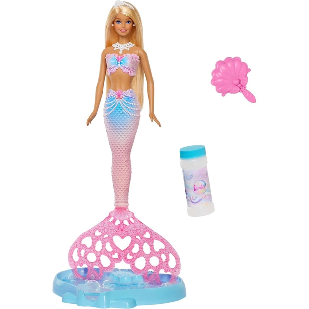 Лялька Barbie Русалонька Фантастичний світ Бульбашкове шоу (JLW56) - зображення 1