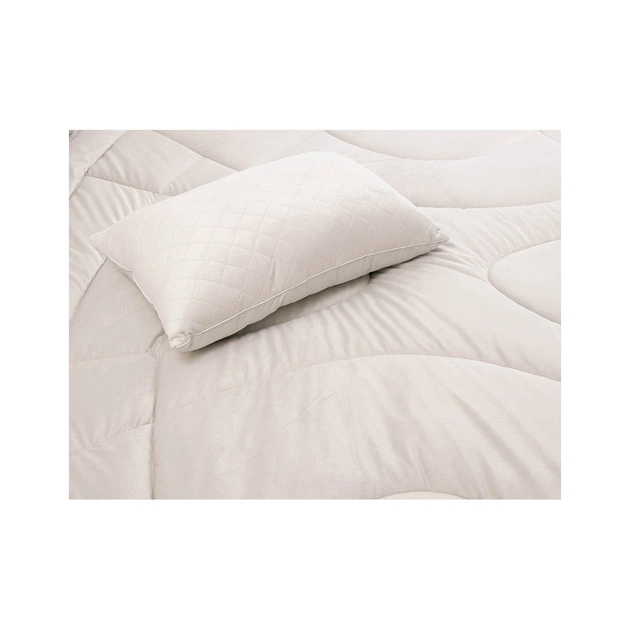 Ковдра Руно всесезона силіконова велюрова Soft Pearl 140х205 см (321.55_Soft Pearl) - picture 5