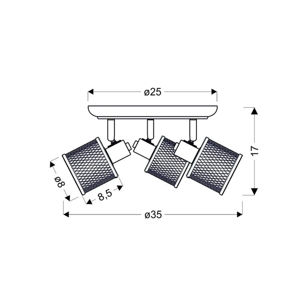 Спот Candellux 98-83098 CANABERA (98-83098) - зображення 4