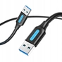 Кабель Vention USB - USB V 3.0 (M/M), 1 м, Black (CONBF) - уменьшенное изображение 5