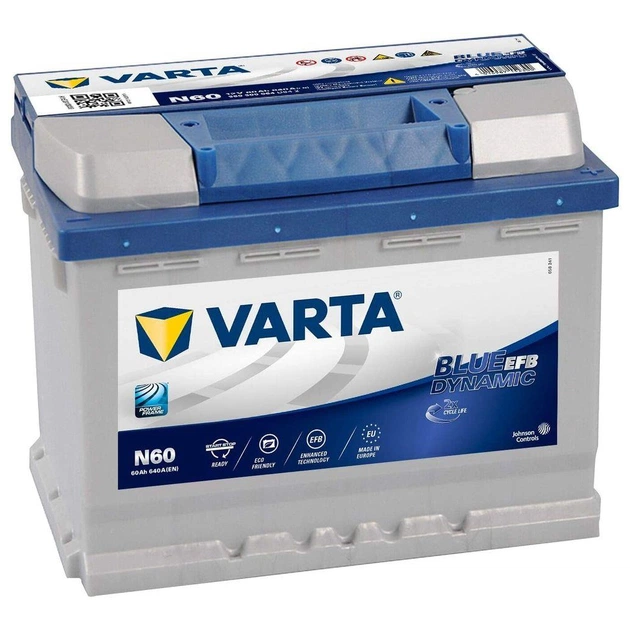 Акумулятор автомобільний Varta Blue Dynamic 60Ah (560500064) - зображення 1