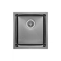 Мийка кухонна GRANADO Under top mini STEEL S201 black (GS10201B) - зменшене зображення 1