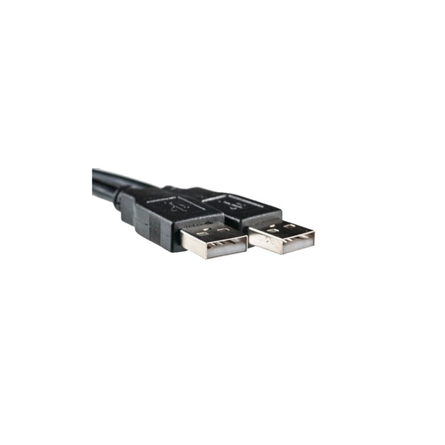 Дата кабель USB 2.0 AM/AM 1.5m PowerPlant (KD00AS1214) - зображення 1