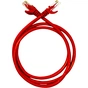 Патч-корд 1м UTP cat.5e, CU, 24AWG, red GEAR (GPC-UTPCURJ45-1R) - зменшене зображення 2