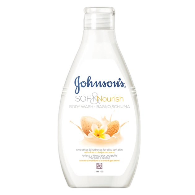 Гель для душу Johnson's з олією мигдалю й ароматом жасмину 750 мл (3574661384887) - picture 1