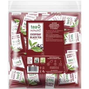Чай Tea Moments Everyday Black Tea черный 50х1.8г (tm.01589) изображение 1