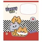 Зошит Школярик Happy one 12 аркушів коса лінія (012-3532C) - зменшене зображення 5