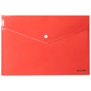 Папка - конверт Economix А4 180 мкм фактура "глянець", червона (E31301-03) зображення 1