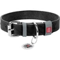 Нашийник для тварин WAUDOG Classic шкіряний 15 мм х 27-36 см чорний (02071) - зменшене зображення 1
