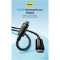 Дата кабель USB-C to USB-C 3.0m 240W black Baseus (CAWJ040201) - зменшене зображення 7