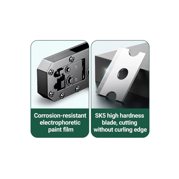 Інструмент Ugreen Обтискні кліщі NW136 Multifunctional Clamp Green (70683) - picture 7