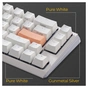 Клавіатура Ducky One 3 SF Cherry MX Brown RGB UA USB White (DKON2167ST-BUAPXPWWWSC1) - зменшене зображення 10