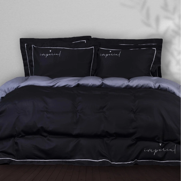 Постільна білизна MirSon Сатин Imperial Satin Palermo 160х220 полуторний Євро (2200007299478) - зображення 1