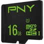 Карта пам'яті PNY flash 16GB microSDHC class 10 UHS-I (SDU16GHIGPER-1-EF) - зменшене зображення 3