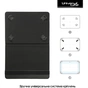 Чохол до планшета Armorstandart Silicone Hooks 10 Black (ARM59078) - зменшене зображення 2