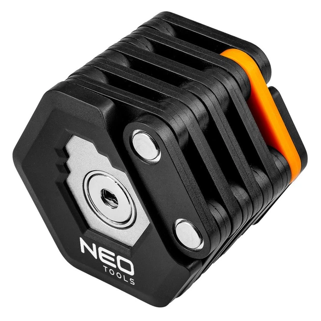 Замок велосипедний Neo Tools цинковий сплав + ABS пластик 78 см 0.62 кг (91-006) - зображення 9