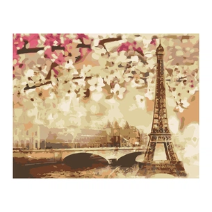 Картина по номерам Rosa Golden Paris 35 х 45 см (4823098529729) зображення 1