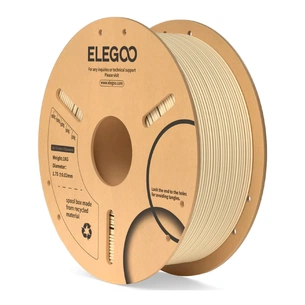 Пластик для 3D-принтера ELEGOO PLA 1кг, 1.75мм, beige (50.203.0168) зображення 1