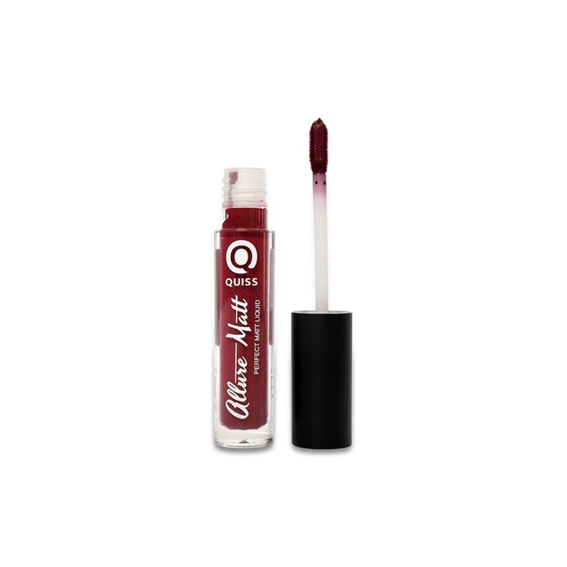 Помада для губ Quiss Allure Matt Perfect Matt Liquid 08 (4823097108048) - изображение 1