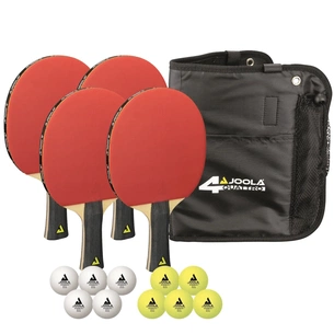 Комплект для настільного тенісу Joola Quattro 4 Bats 10 Balls (54818) (930795) зображення 1