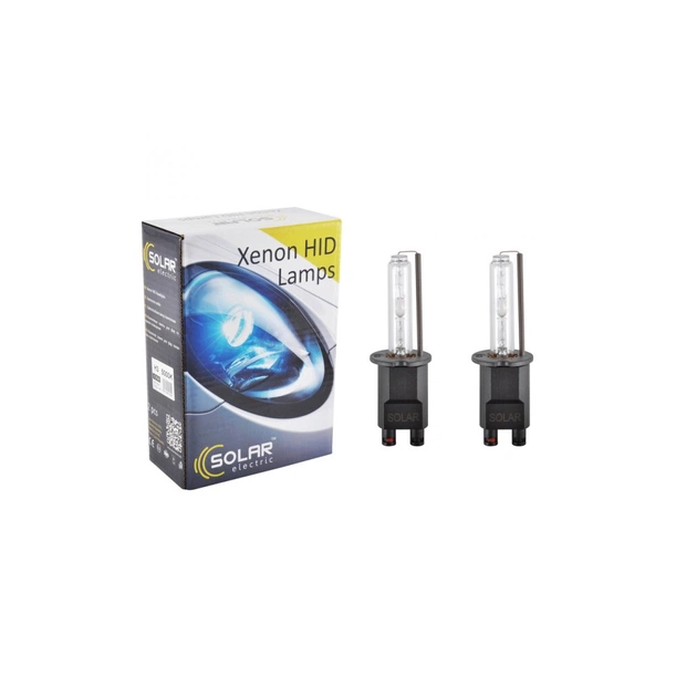Автолампа SOLAR H3 6000K,85V,35W PK22s (1360) - изображение 1