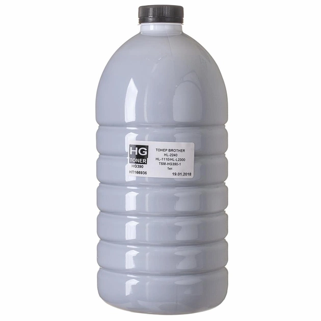 Тонер BROTHER HL-2240/HL-1110/HL-L2300 1 кг HG (TSM-HG390-1) - изображение 1