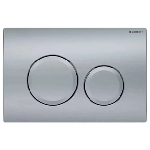 Панель змиву Geberit Delta20 хром мат (115.127.46.1) зображення 1